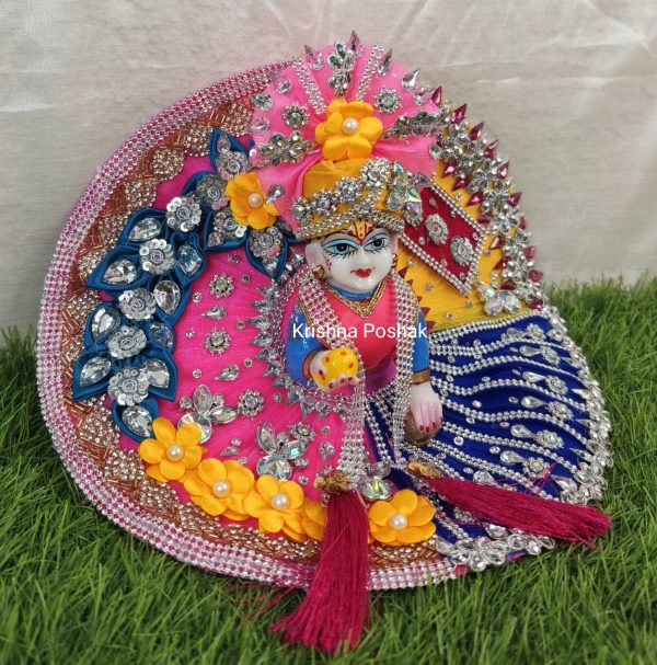 A33 - Janmasthami Special Beautiful Poshak For Laddu Gopalji - Image 3