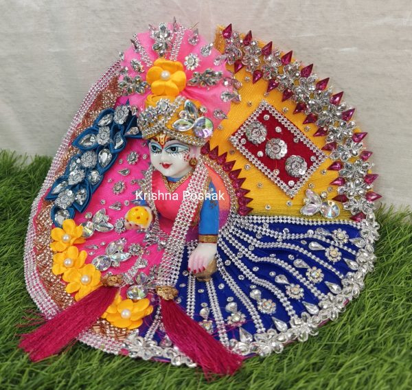 A33 - Janmasthami Special Beautiful Poshak For Laddu Gopalji - Image 2