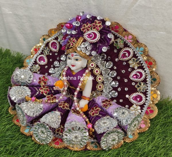 A31 - Premium Beautiful  Poshak For Laddu Gopalji - Image 2