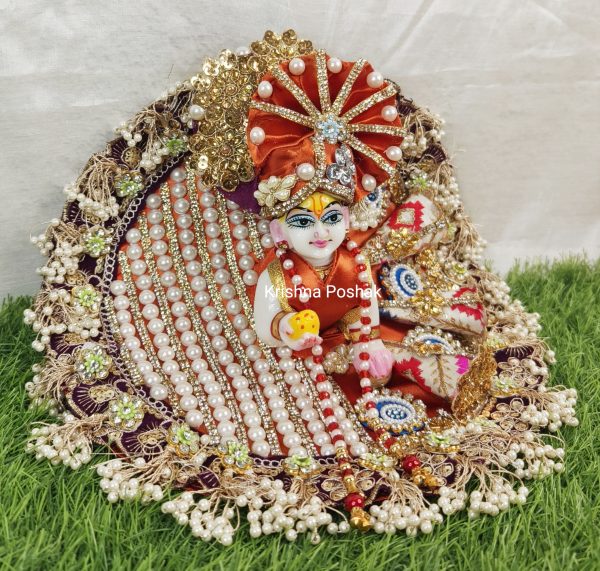 A32 - Premium Beautiful Poshak For Laddu Gopalji - Image 3