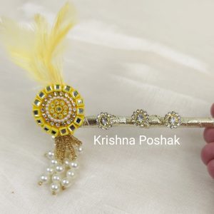 "A4 - Beautiful Handmade Bansuri For Laddu Gopalji"