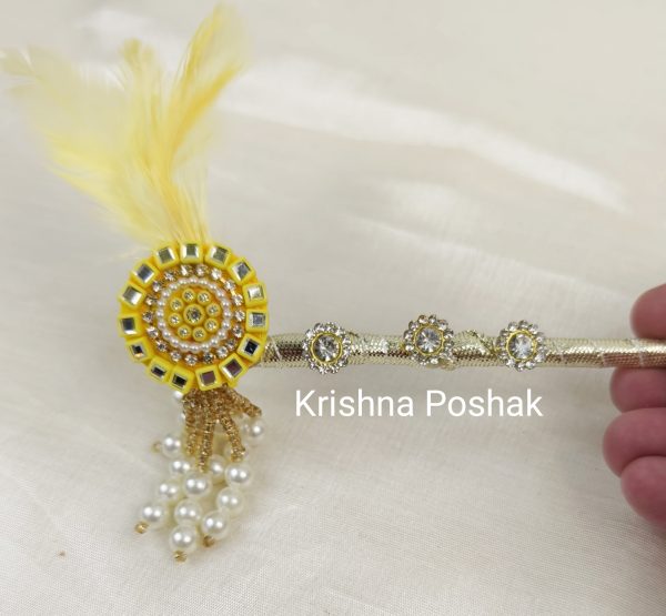 "A4 - Beautiful Handmade Bansuri For Laddu Gopalji"