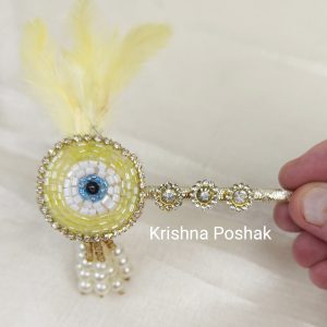 "A5 - Beautiful Handmade Bansuri For Laddu Gopalji"