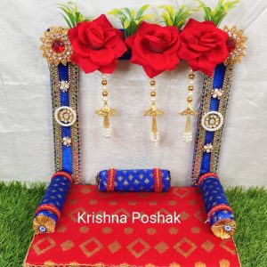 B - 5 Janmashthami Special Beautiful Singhasan For Laddu Gopalji