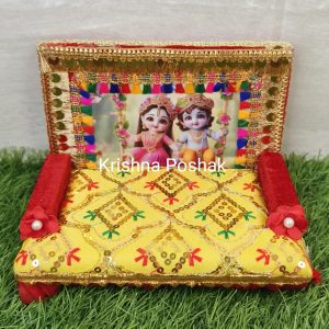 B -2 Janmashthami Special Beautiful Singhasan For Laddu Gopalji