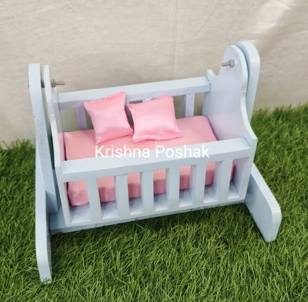 C - 4 Janmashthami Special Beautiful Palna For Laddu Gopalji - Image 4