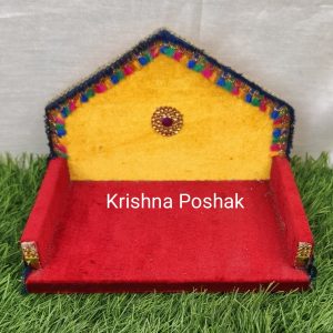 B - 9 Janmashthami Special Beautiful Singhasan For Laddu Gopalji