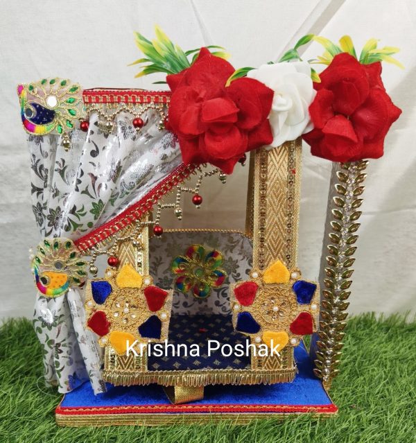 A-6 Janmashthami Special Beautiful Jhula For Laddu Gopalji - Image 2