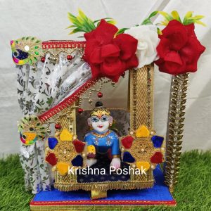 A-6 Janmashthami Special Beautiful Jhula For Laddu Gopalji