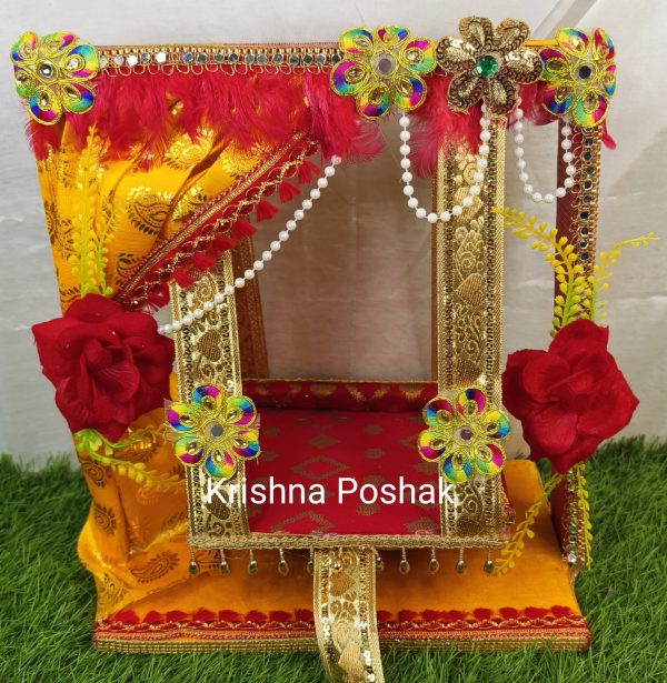 A-4 Janmashthami Special Beautiful Jhula For Laddu Gopalji - Image 5