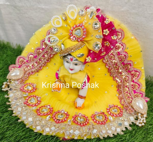 A17 - Janmasthami Special Beautiful Poshak For Laddu Gopalji - Image 4