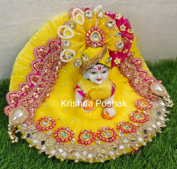 A17 - Janmasthami Special Beautiful Poshak For Laddu Gopalji - Image 3