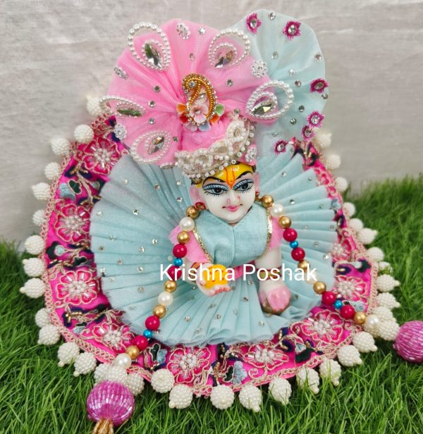 A12 - Janmasthami Special Beautiful Poshak For Laddu Gopalji - Image 2