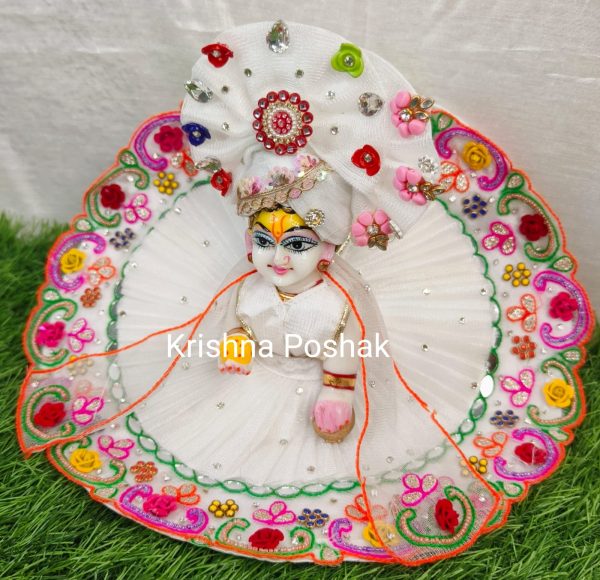 A1 - Janmasthami Special Beautiful Poshak For Laddu Gopalji - Image 2