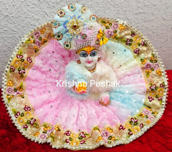 Premium Quality Velvet Poshak With Mukut – KP8 - Image 4