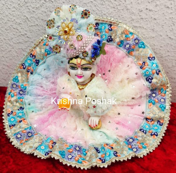 Premium Quality Velvet Poshak With Mukut – KP9 - Image 3