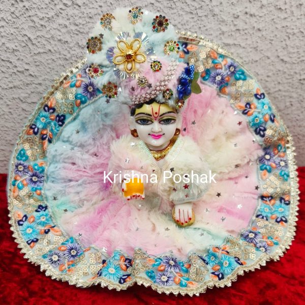 Premium Quality Velvet Poshak With Mukut – KP9