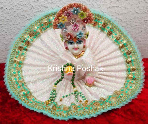 Premium Quality Velvet Poshak With Mukut – KP10