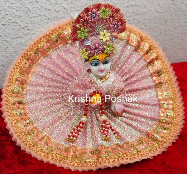 Premium Quality Velvet Poshak With Mukut – KP11 - Image 4