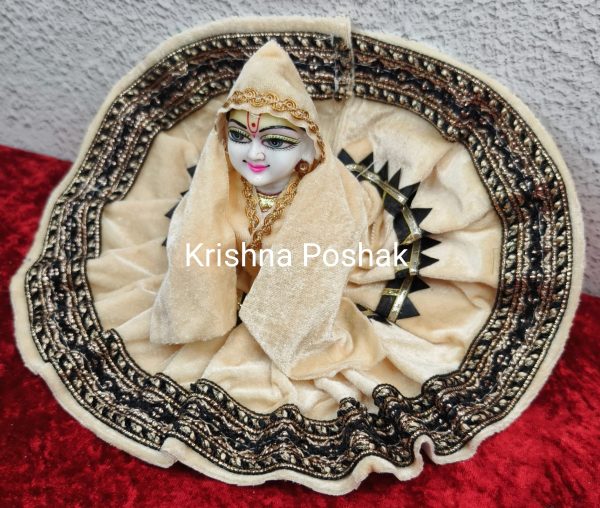 Premium Quality Velvet Poshak With Ponchu – KP33 - Image 4