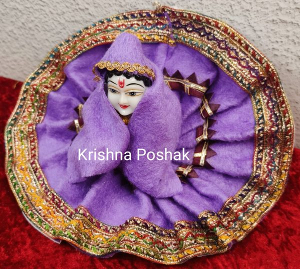 Premium Quality Velvet Poshak With Ponchu – KP32 - Image 2