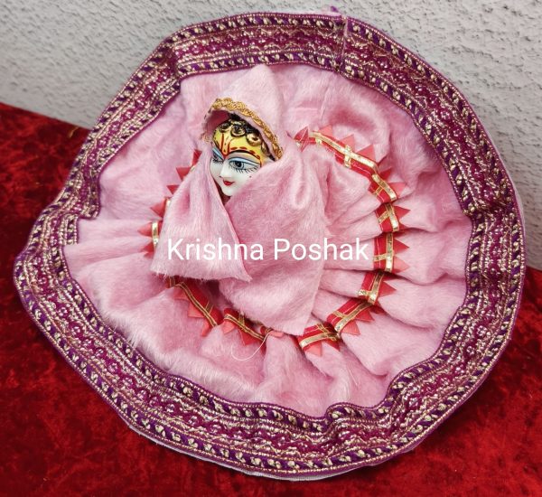Premium Quality Velvet Poshak With Ponchu – KP31 - Image 3