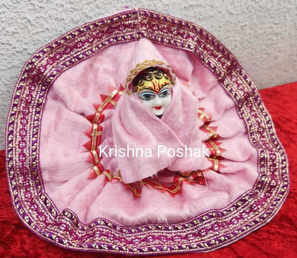 Premium Quality Velvet Poshak With Ponchu – KP31 - Image 2