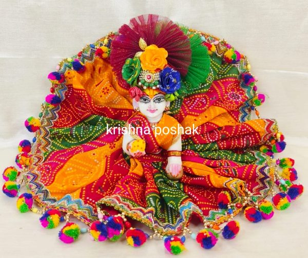 B2 Navratri Special Poshak For Laddu Gopalji