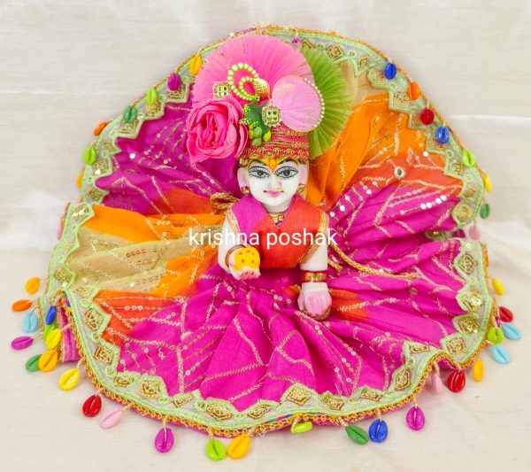 B3 Navratri Special Poshak For Laddu Gopalji