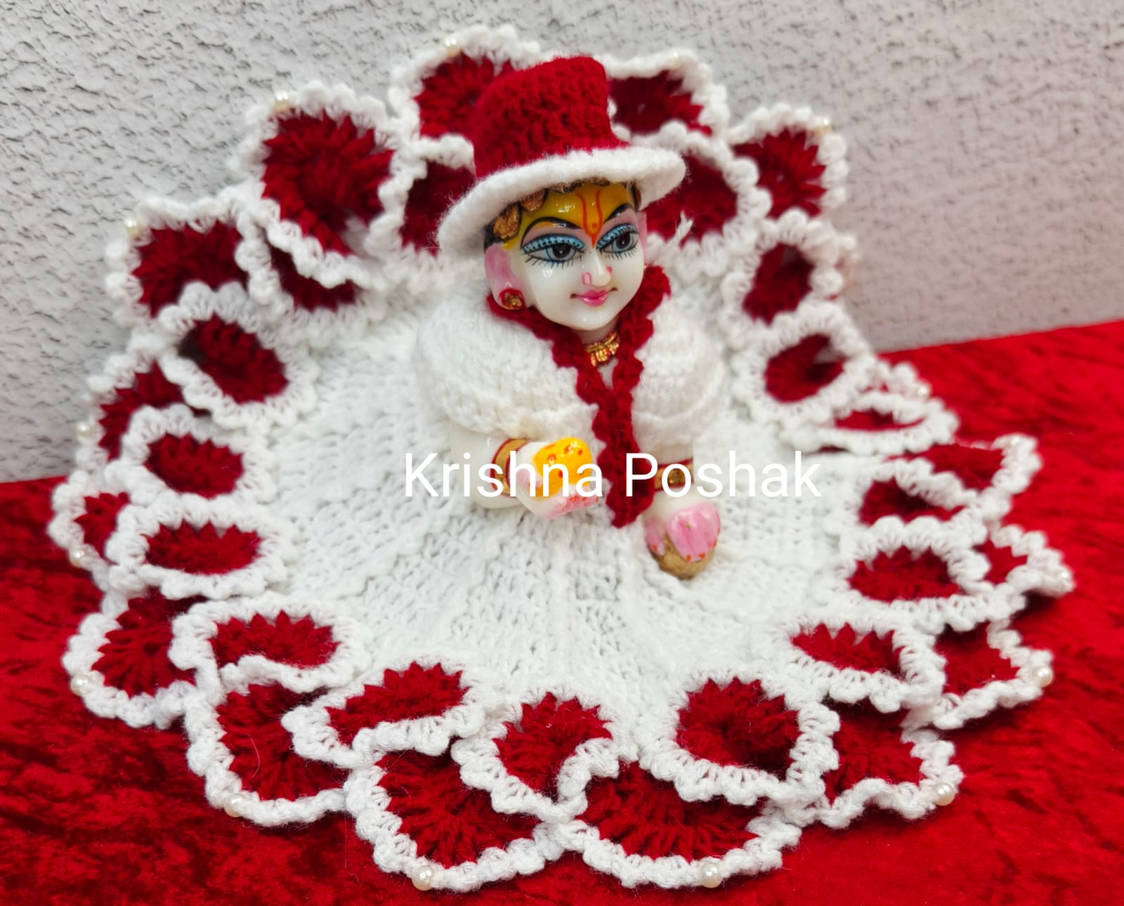 Premium Quality Baby WOOL / Vardhhaman Quality Sweaters For Ladoo Gopal JI –KP2028 - Image 4