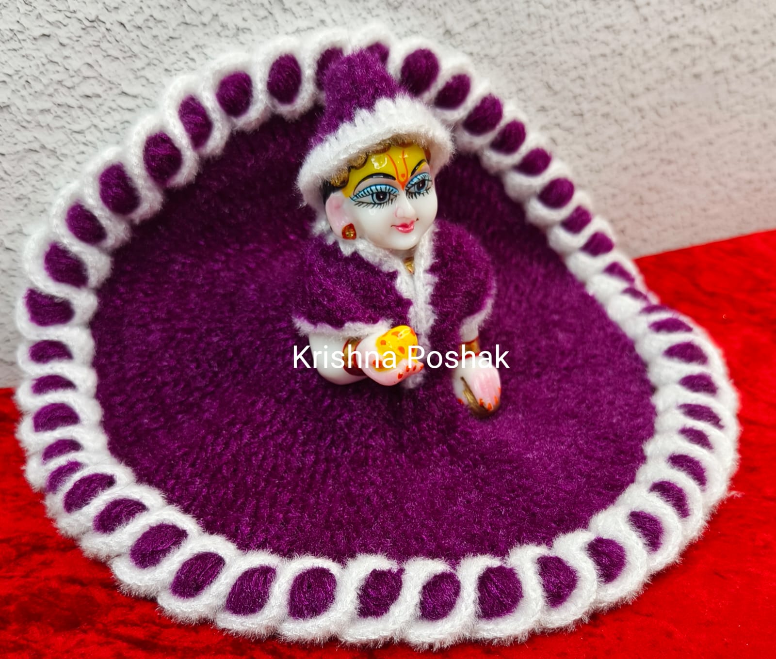 Premium Quality Baby WOOL / Vardhhaman Quality Sweaters For Ladoo Gopal JI –KP2026 - Image 4