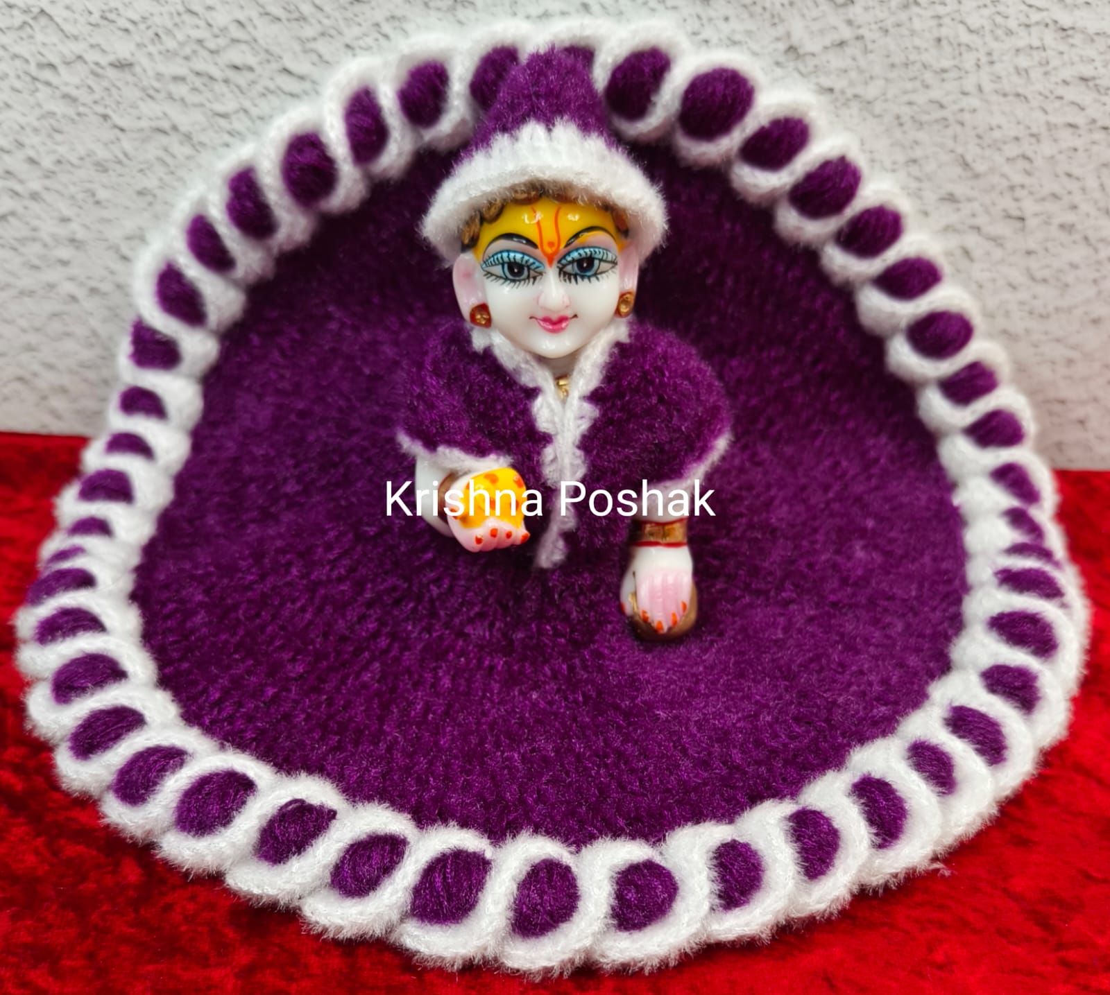 Premium Quality Baby WOOL / Vardhhaman Quality Sweaters For Ladoo Gopal JI –KP2026 - Image 3