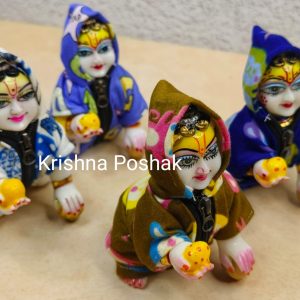 Beautiful Jacket Hoodies For Laddu Gopalji- 6