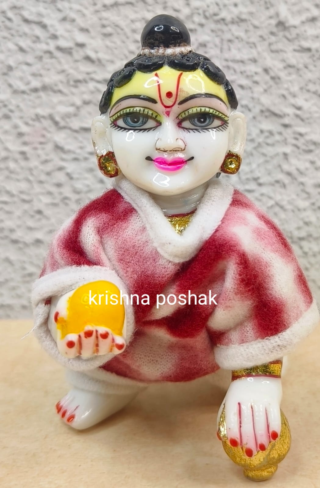 Beautiful Winter Night Suit For Laddu Gopalji- 8