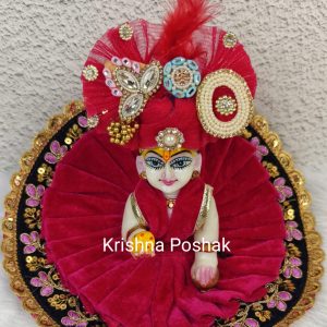 Beautiful Velvet Poshak For Laddu Gopalji -104