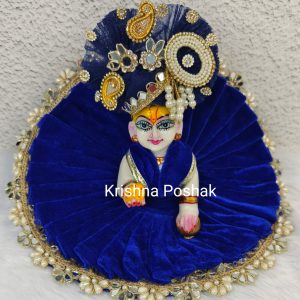 Beautiful Velvet Poshak For Laddu Gopalji -103