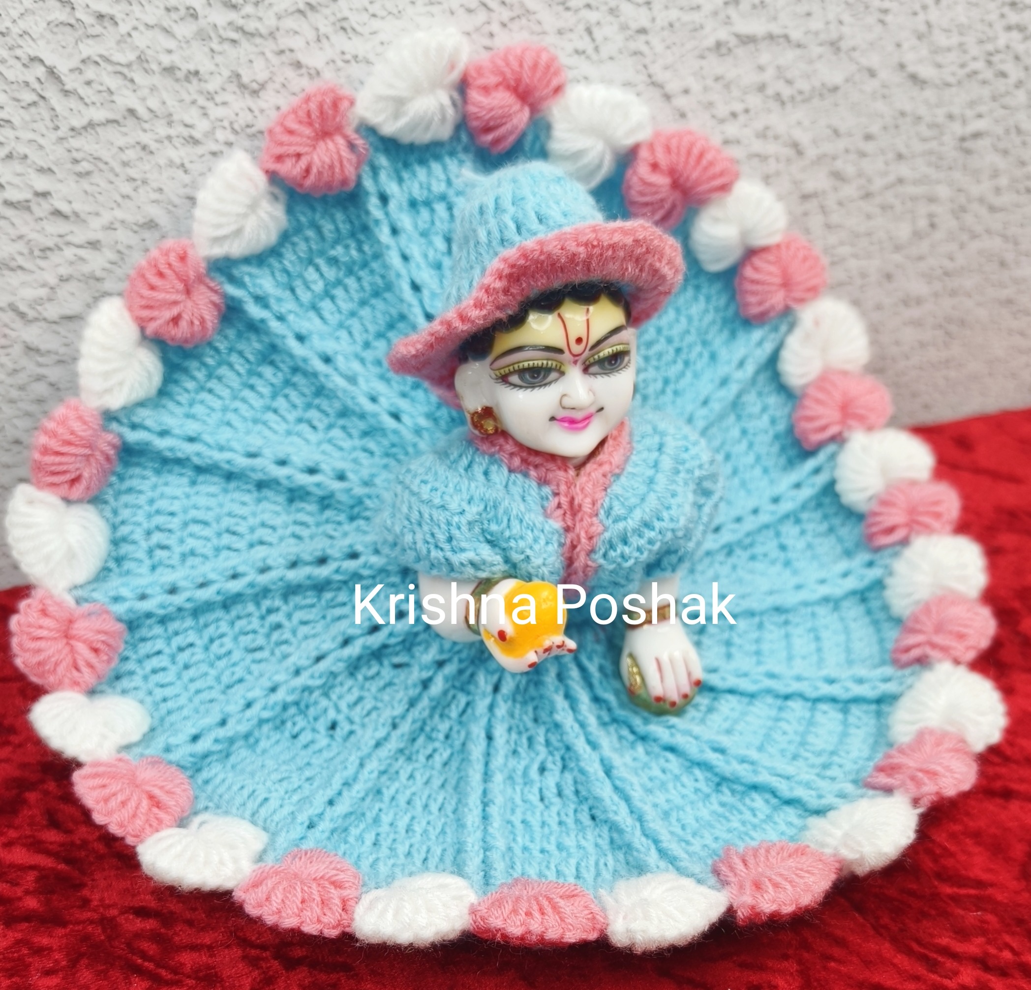 Premium Quality Baby WOOL / Vardhhaman Quality Sweaters For Ladoo Gopal Ji – KP2029 - Image 4