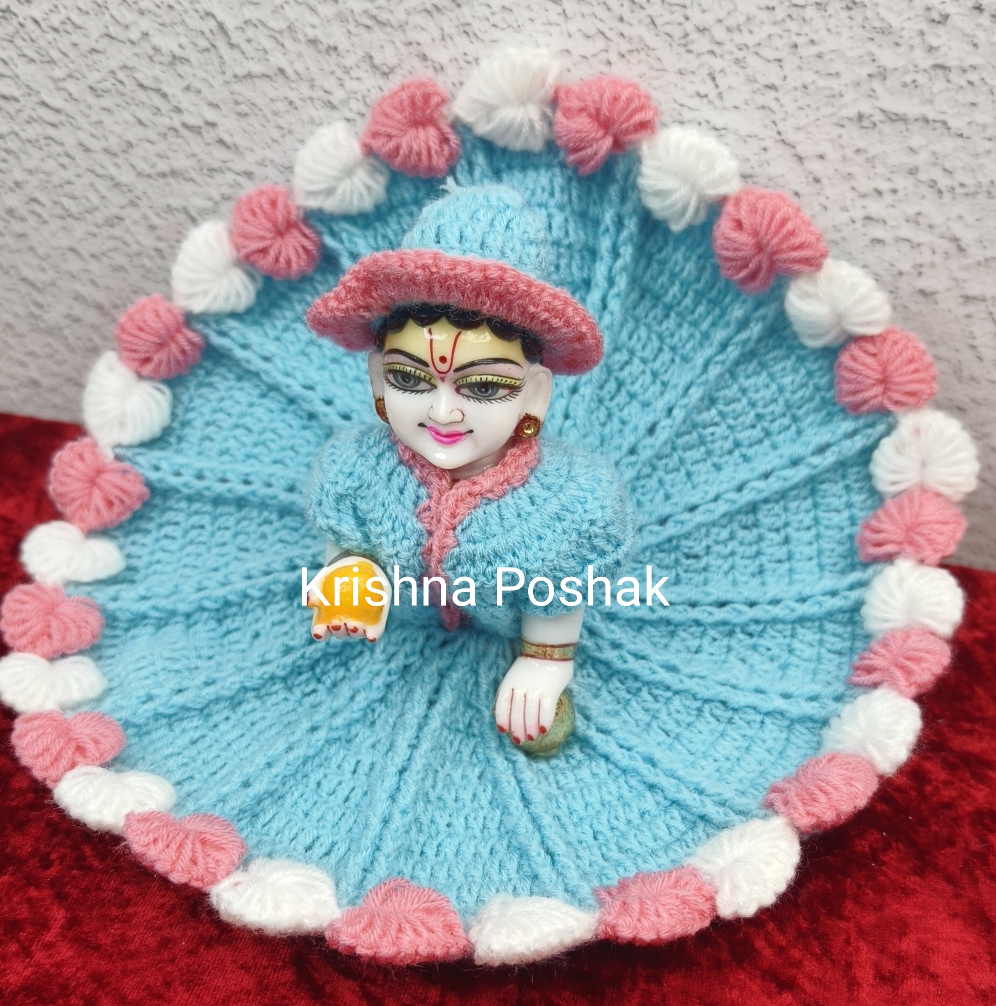 Premium Quality Baby WOOL / Vardhhaman Quality Sweaters For Ladoo Gopal Ji – KP2029 - Image 3