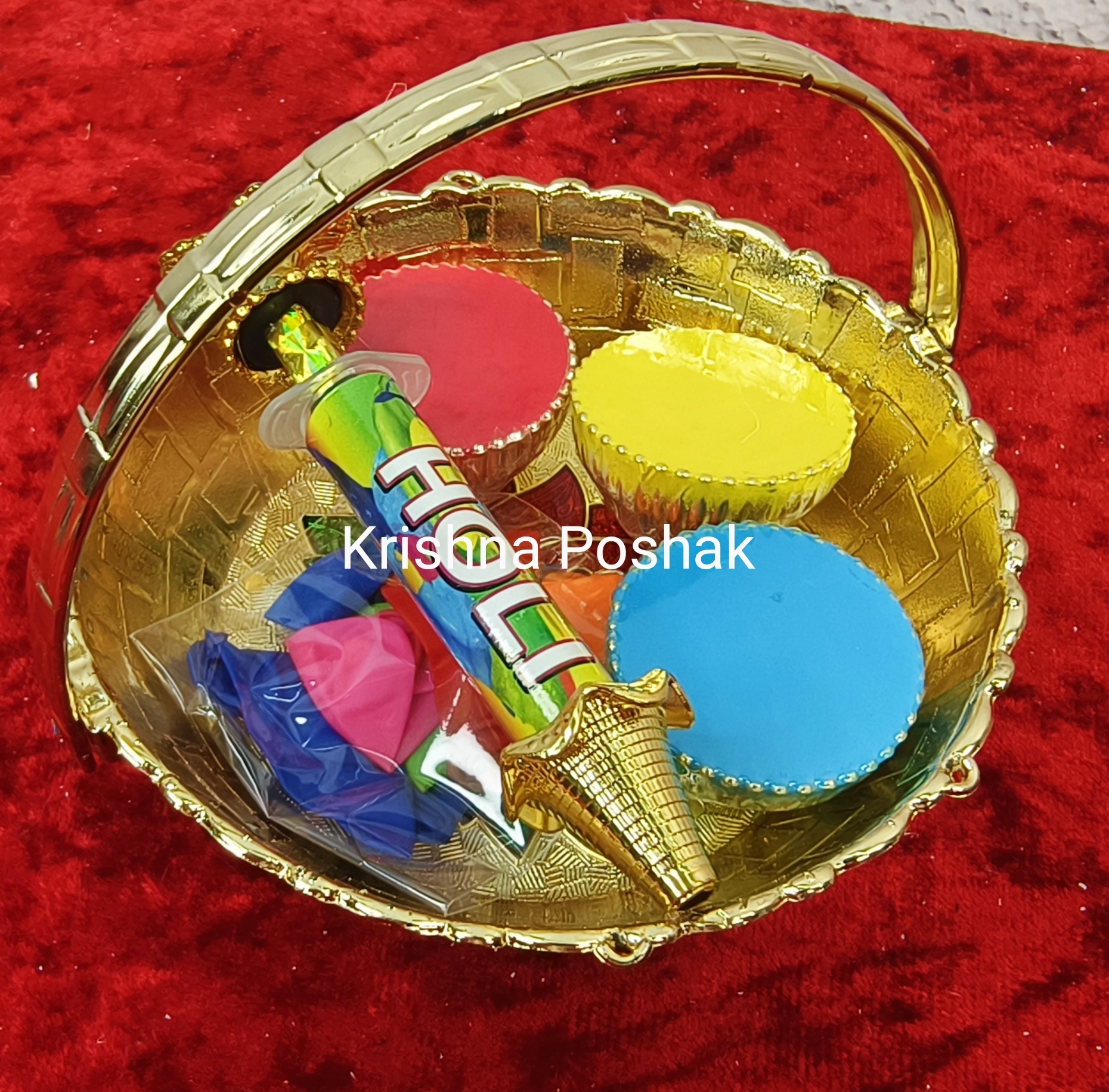 Holi Platter For Laddu Gopalji - 2026/1